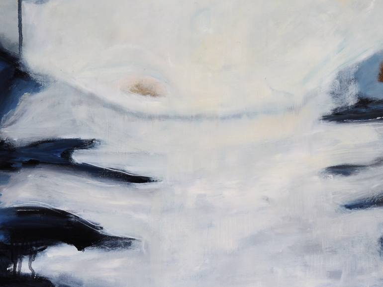 Original Abstract Expressionism Abstract Painting by Eleni Pappa Tsantilis