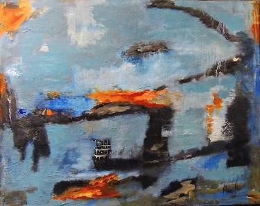 Original Abstract Paintings by Eleni Pappa Tsantilis