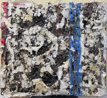 Original Abstract Expressionism Abstract Mixed Media by C C