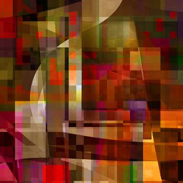Original Abstract Expressionism Abstract Digital by David Mark Lane