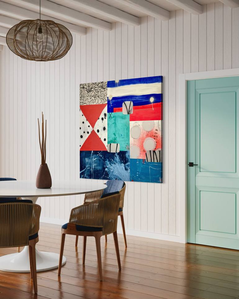 Original Abstract Water Painting by Sarah Finucane