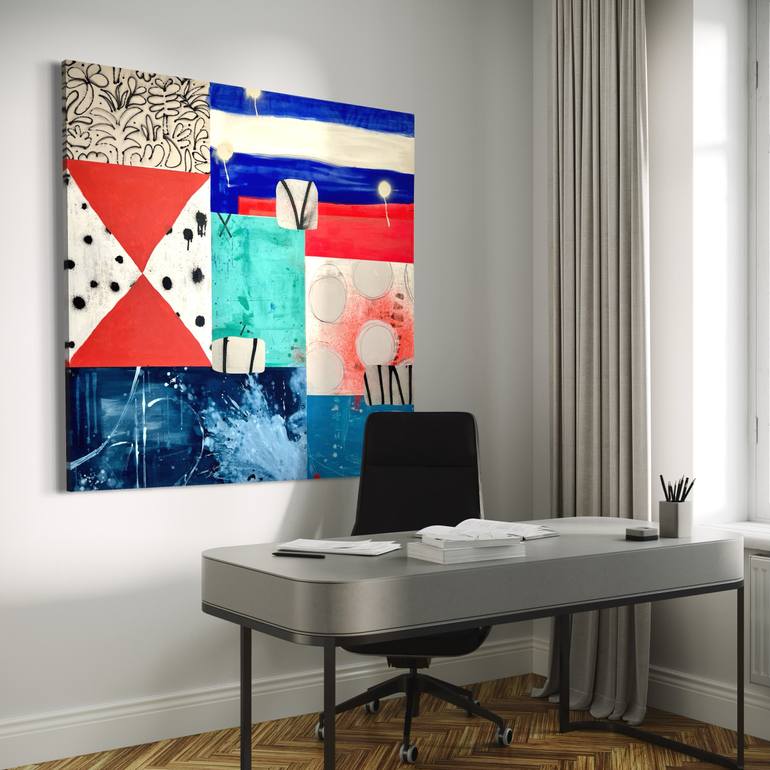 Original Abstract Water Painting by Sarah Finucane