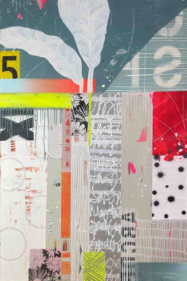 Original Abstract Expressionism Abstract Paintings by Sarah Finucane