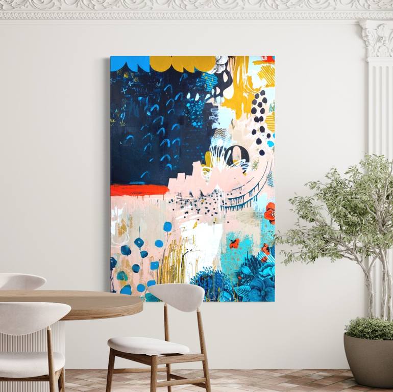 Original Abstract Painting by Sarah Finucane