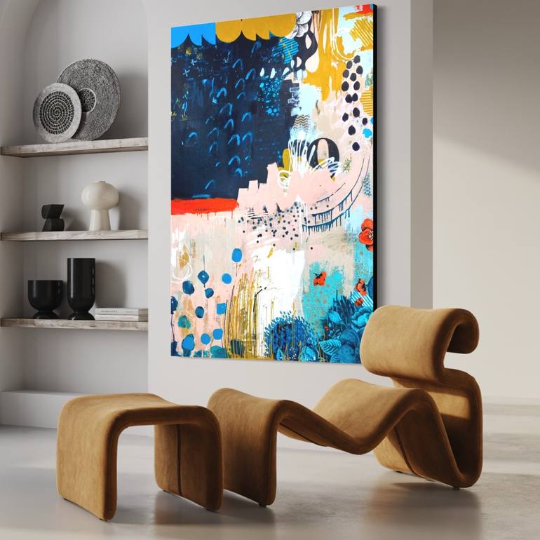 Original Abstract Painting by Sarah Finucane