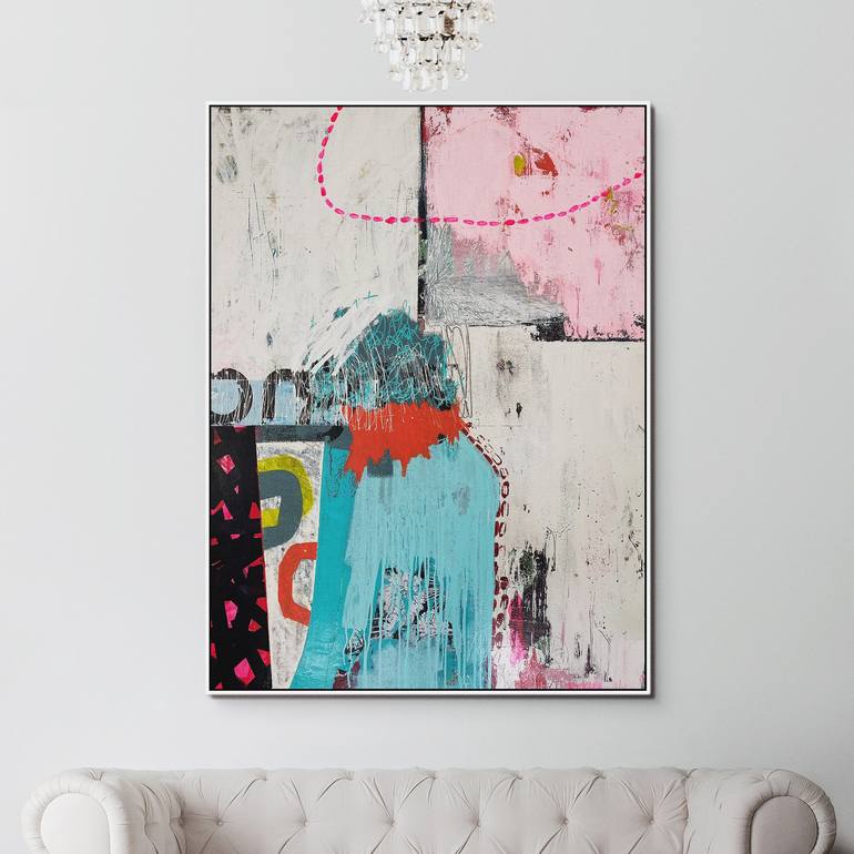 Original Abstract Painting by Sarah Finucane