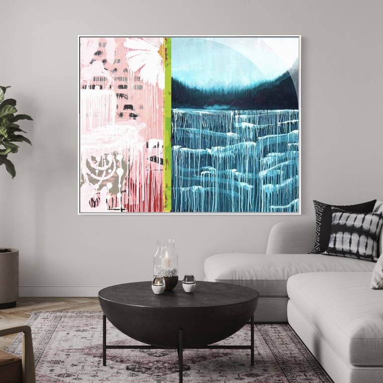 Original Abstract Painting by Sarah Finucane