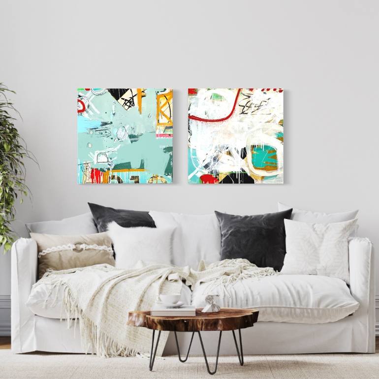 Original Abstract Painting by Sarah Finucane