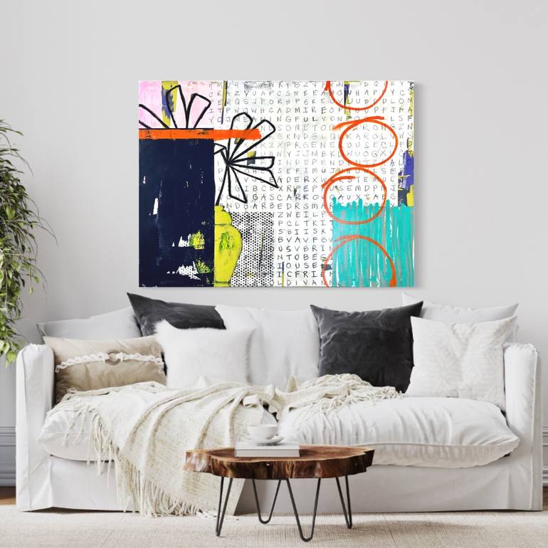 Original Abstract Painting by Sarah Finucane