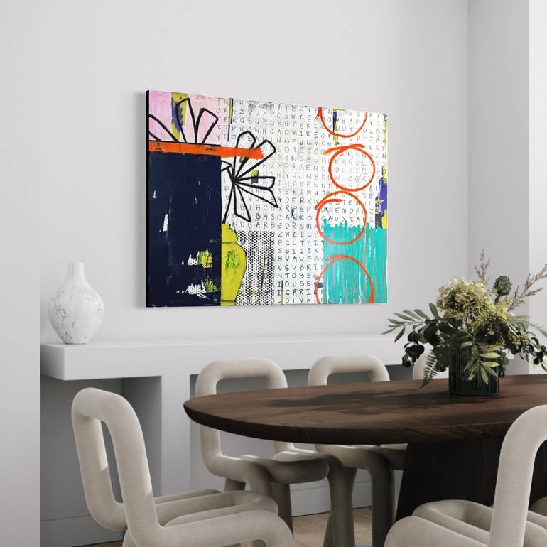 Original Abstract Painting by Sarah Finucane