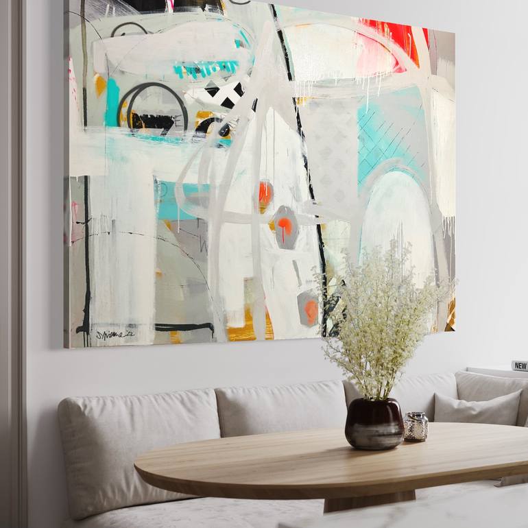 Original Abstract Painting by Sarah Finucane