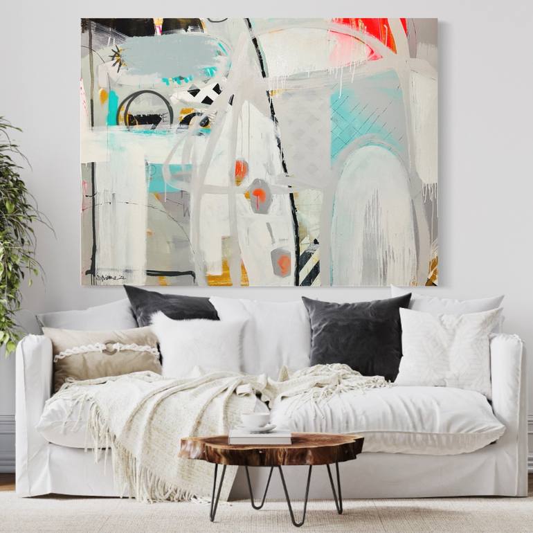 Original Abstract Painting by Sarah Finucane