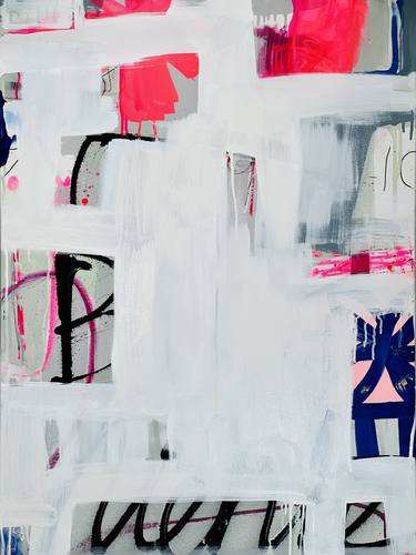 Original Abstract Expressionism Abstract Paintings by Sarah Finucane