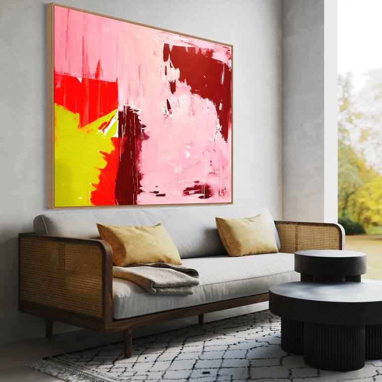 Original Abstract Expressionism Abstract Painting by Sarah Finucane