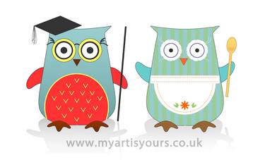 Owls Cartoon Development thumb