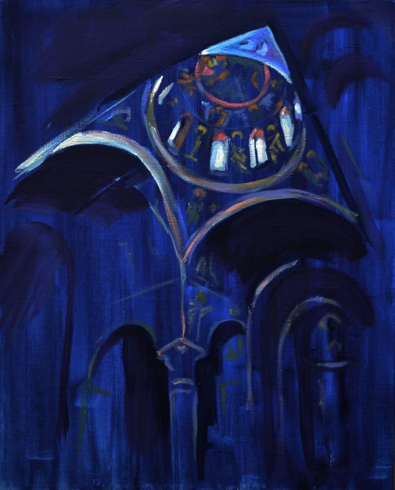 Print of Impressionism Architecture Painting by Marian Luniv