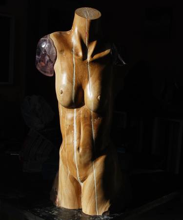 Original Fine Art Body Sculpture by christian HEVIN