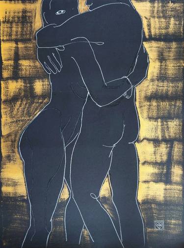Print of Figurative Body Drawings by Victoria Golovina