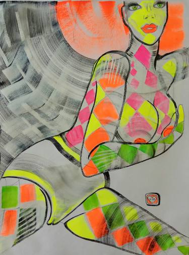 Print of Abstract Body Drawings by Victoria Golovina