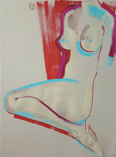 Print of Abstract Body Drawings by Victoria Golovina