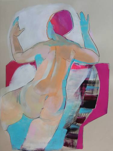 Original Abstract Body Drawings by Victoria Golovina