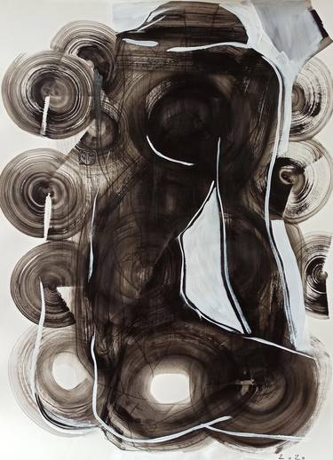 Print of Body Drawings by Victoria Golovina