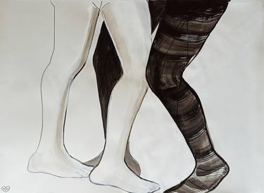 Print of Abstract Body Drawings by Victoria Golovina