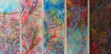 Original Abstract Expressionism Abstract Paintings by Victoria Golovina