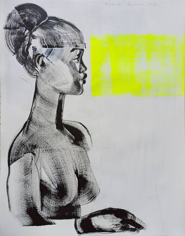 Print of Abstract Portrait Drawings by Victoria Golovina