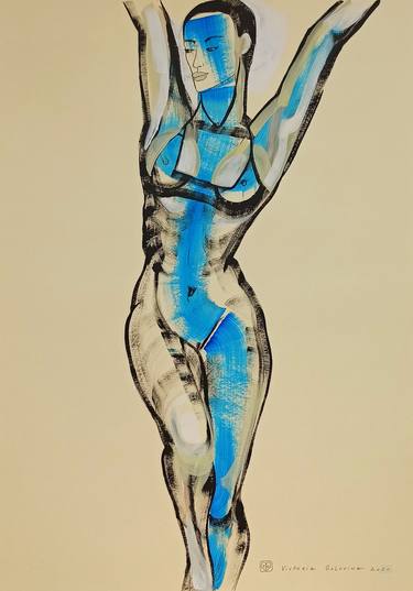 Original Body Drawings by Victoria Golovina