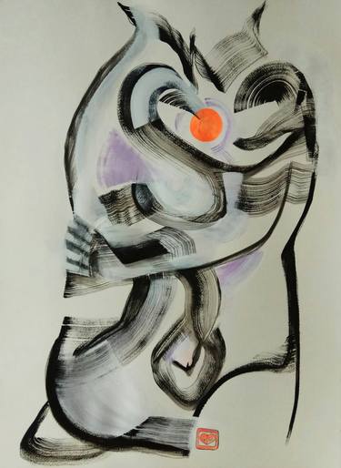 Print of Abstract Erotic Drawings by Victoria Golovina
