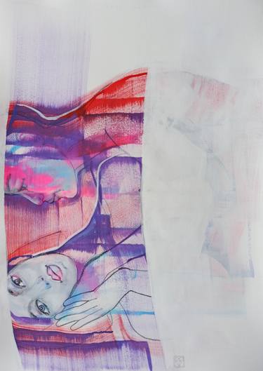 Print of Abstract Love Drawings by Victoria Golovina