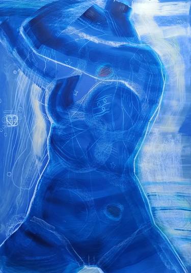 Print of Abstract Body Drawings by Victoria Golovina