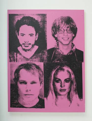 Original Pop Culture/Celebrity Printmaking by Benjamin Alejandro