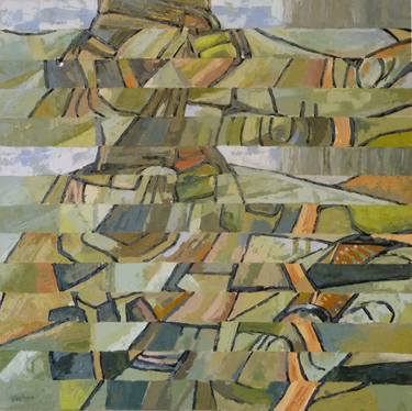 Original Abstract Landscape Paintings by Paul Vachon