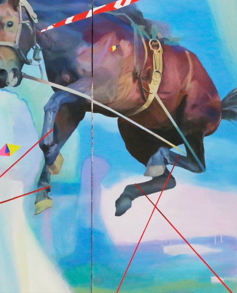 Original Conceptual Animal Painting by Jim Céladon