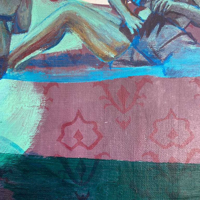 Original Figurative Women Painting by Jim Céladon