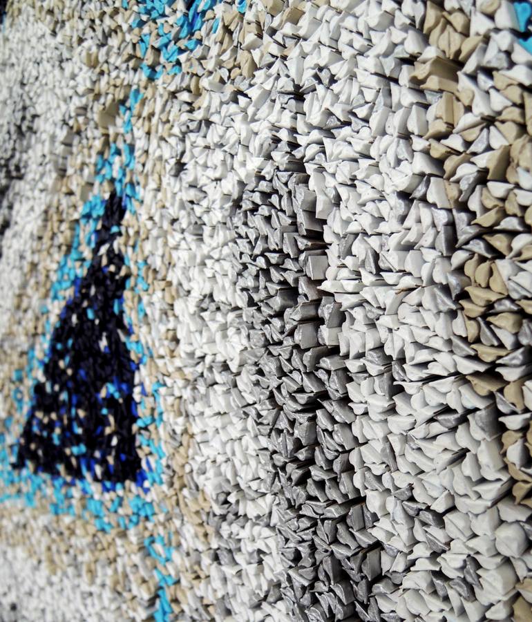 Original Abstract Geometric Sculpture by Sanjay Dhawan