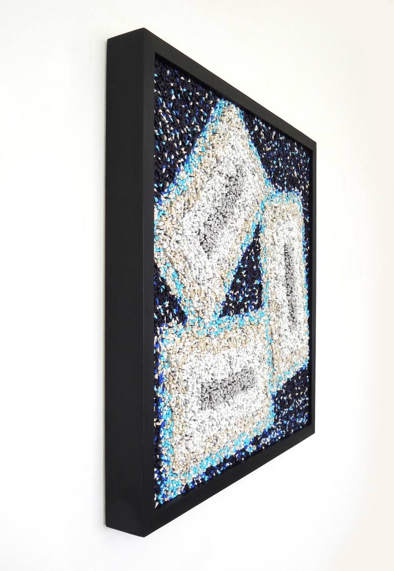 Original Abstract Geometric Sculpture by Sanjay Dhawan