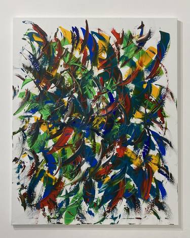 Original Abstract Painting by Vincenzo Pellegrini