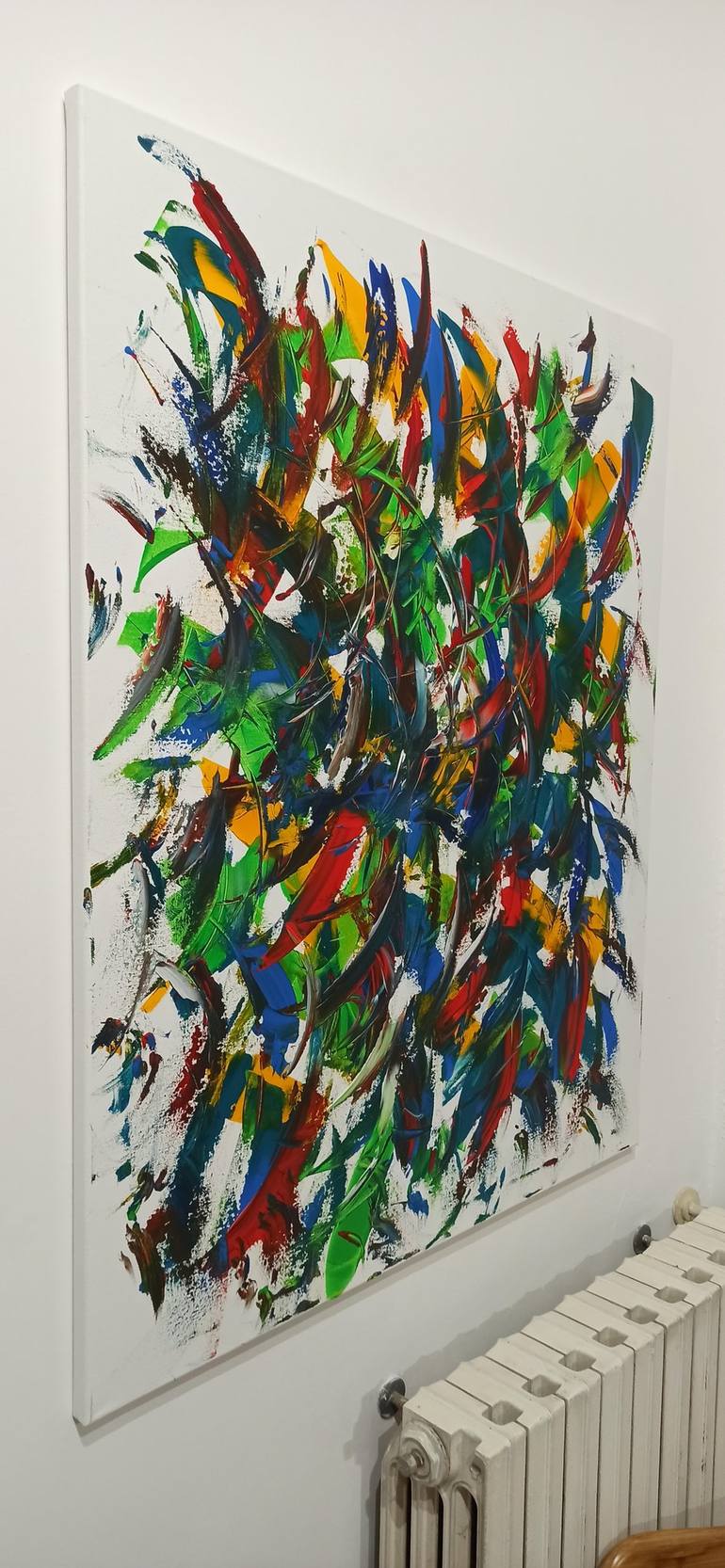 Original Abstract Painting by Vincenzo Pellegrini