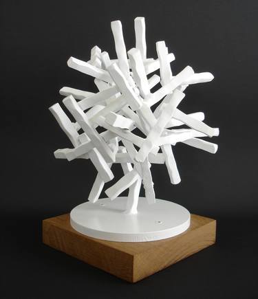 Original Abstract Sculpture by Vincenzo Pellegrini
