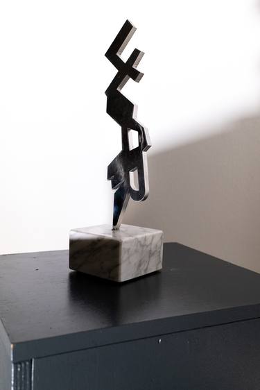 Original Abstract Sculpture by Vincenzo Pellegrini