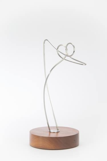 Original Abstract Love Sculpture by Vincenzo Pellegrini