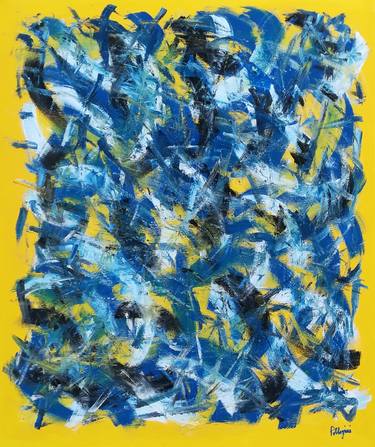 Original Abstract Paintings by Vincenzo Pellegrini