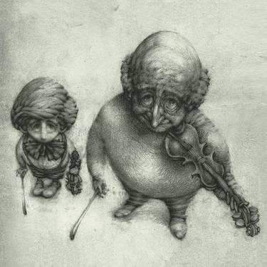 Original People Drawings by Olegg Kulay-Kulaychuk