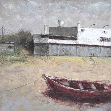 Original Boat Paintings by Agustin Visca
