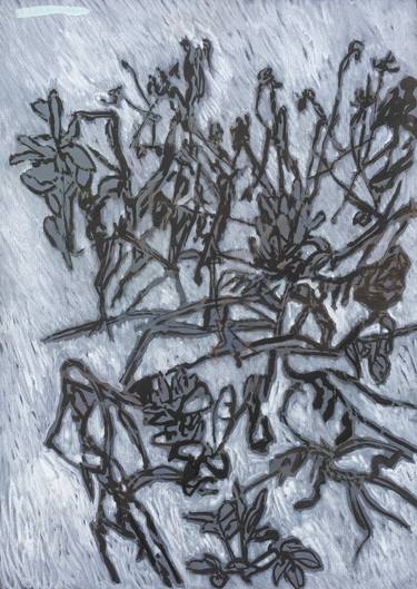 Original Figurative Nature Painting by Maia S Oprea
