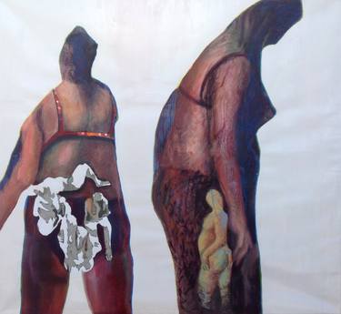 Original Nude Paintings by Maia S Oprea