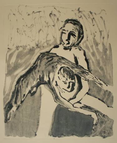 Original Body Printmaking by Maia S Oprea